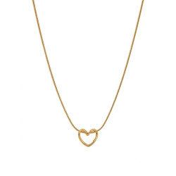Eternal Knot Heart Necklace | Premium Micro Gold Plated Necklace | ASVIYA