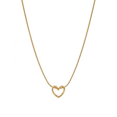 Eternal Knot Heart Necklace | Premium Micro Gold Plated Necklace | ASVIYA