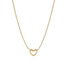 Eternal Knot Heart Necklace | Premium Micro Gold Plated Necklace | ASVIYA