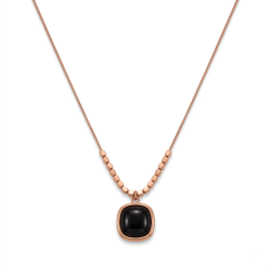 Noir Élégance Pendant Necklace | Premium Micro Gold Plated Necklace – ASVIYA