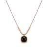Noir Élégance Pendant Necklace | Premium Micro Gold Plated Necklace – ASVIYA