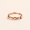 Amoura Éclat Ring | Micro Gold Plated Heart Ring | ASVIYA