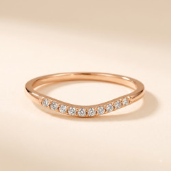 Lumière Éclat Ring | Micro Gold Plated Ring | ASVIYA