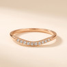 Lumière Éclat Ring | Micro Gold Plated Ring | ASVIYA