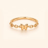 Papillon Élégance Ring | Gold Plated Butterfly Ring for Women | ASVIYA
