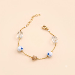 ASVIYA Celestia Bloom Crystal Bracelet | Elegant Bracelet