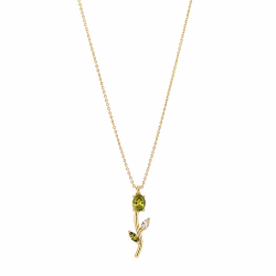 Verdant Lumière Pendant Necklace | ASVIYA