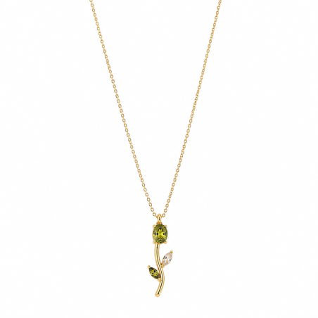 Verdant Lumière Pendant Necklace | ASVIYA