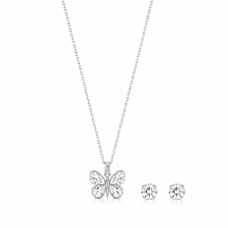 Papillon Éclat Butterfly Jewellery Set | ASVIYA