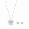 Étoile Bow Jewellery Set | Necklace & Earrings | ASVIYA