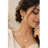 Élise Lumière Necklace & Earring Set | ASVIYA
