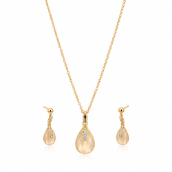 Aurelia Éclat Necklace & Earring Set | ASVIYA