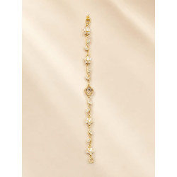 Flora Grace Bracelet | Premium Micro Gold Plated Bracelet | ASVIYA