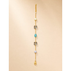 Butterfly Bloom Bracelet | Crystal Charm Bracelet | ASVIYA