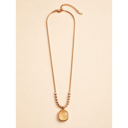 Champagne Lumière Pendant Necklace | Premium Micro Gold Plated Necklace – ASVIYA