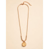 Champagne Lumière Pendant Necklace | Premium Micro Gold Plated Necklace – ASVIYA