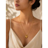 Amour Heart Necklace | Premium Micro Gold Plated Necklace | ASVIYA