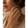 Flutter Grace Dual Butterfly Ring | Gold Plated Butterfly Ring for Women | ASVIYA