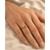Flutter Grace Dual Butterfly Ring | Gold Plated Butterfly Ring for Women | ASVIYA