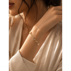 Flora Grace Bracelet | Premium Micro Gold Plated Bracelet | ASVIYA