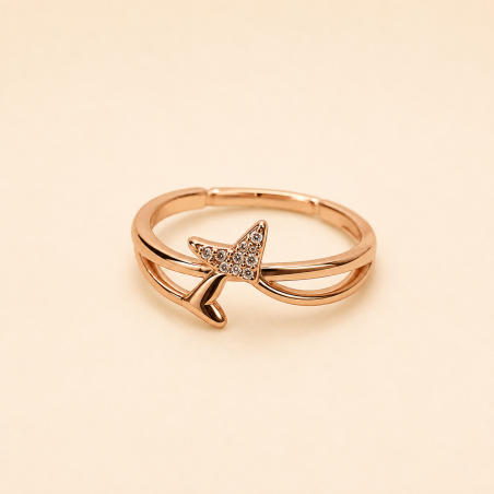 Celeste Butterfly Ring | Micro Gold Plated Ring | ASVIYA