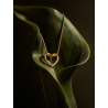 Eternal Knot Heart Necklace | Premium Micro Gold Plated Necklace | ASVIYA